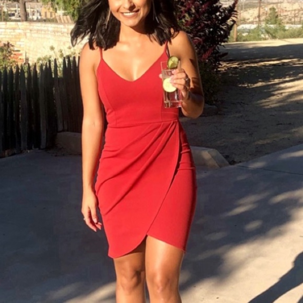 Lulus rust dress
